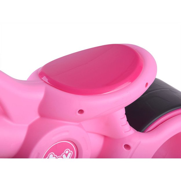 Balansinis lenktyninis dviratis, rožinis
