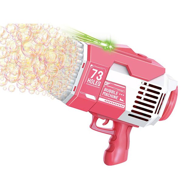 Muilo burbulų pistoletas „Bazuka“, rožinis