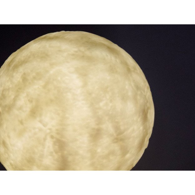 Naktinė 3D lempa „Mėnulis“, 18cm