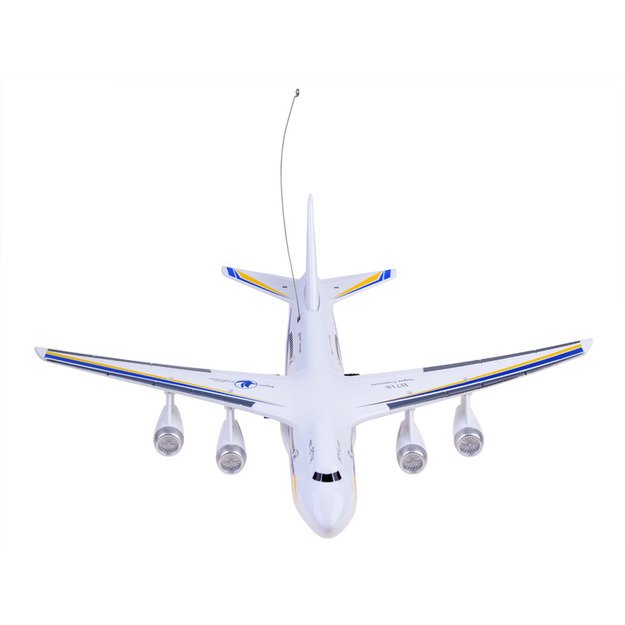 Nuotoliniu būdu valdymas lėktuvas B718, baltas