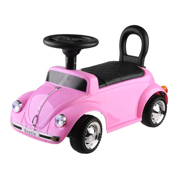Paspiriamas automobilis Volkswagen Beetle, rožinis