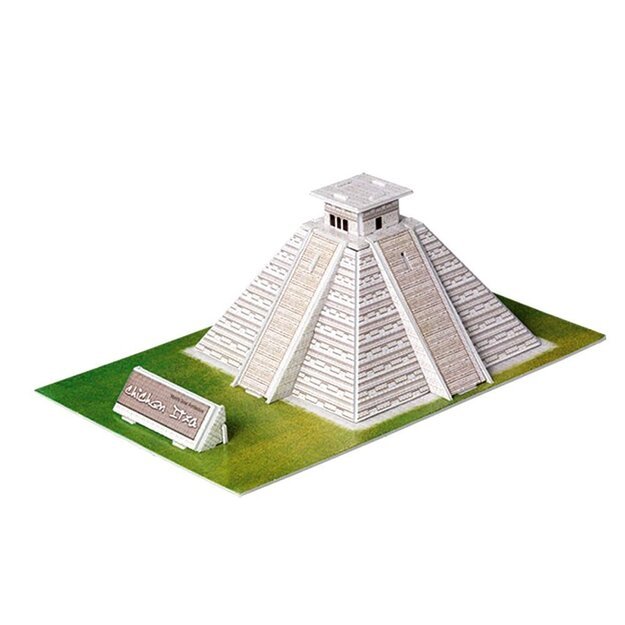 3D dėlionė Majų piramidė 19el