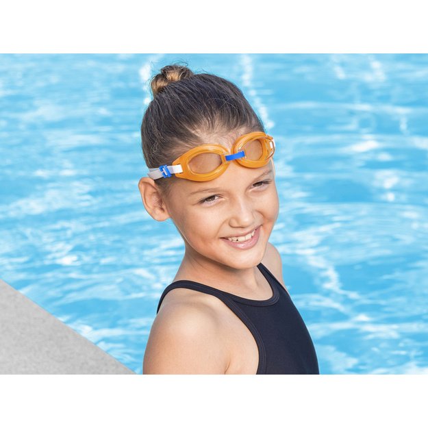 Plaukimo akiniai vaikams Bestway, oranžiniai