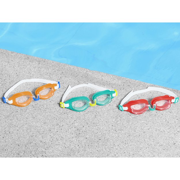 Plaukimo akiniai vaikams Bestway, oranžiniai