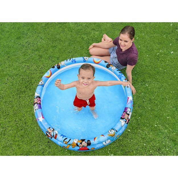 Pripučiamas baseinas vaikams 122cm „Peliukas Mikis“, Bestway