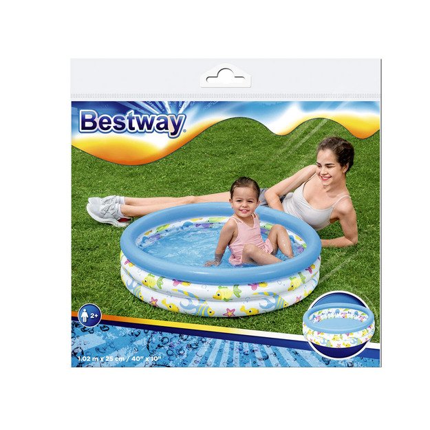 Pripučiamas baseinas vaikams Bestway 102cm