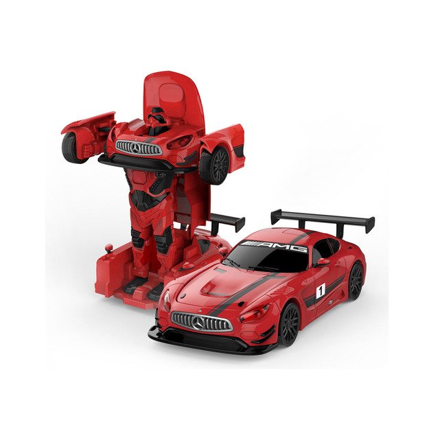 Automobilis Mercedes GT3 AMG robotas RASTAR, raudonas