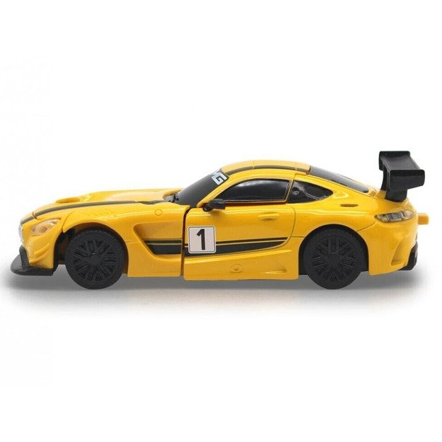 Automobilis Mercedes GT3 AMG robotas RASTAR, geltonas 
