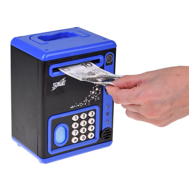 Taupyklė seifas ATM, mėlyna