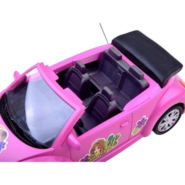 Nuotoliniu būdu valdomas automobilis CABRIO, rožinis