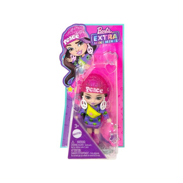 Mini lėlė Barbie su priedais  „Extra Mini Minis“