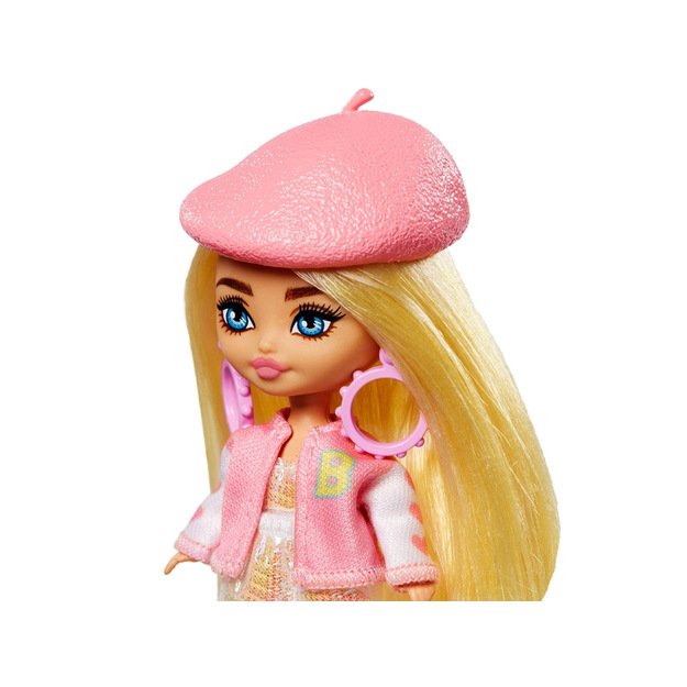 Mini lėlė Barbie su šviesiais plaukais  „Extra Mini Minis“
