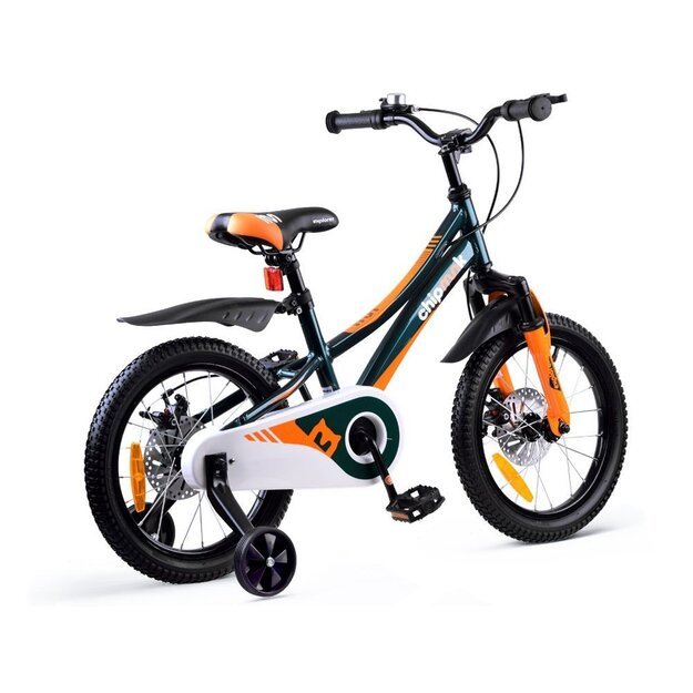 Vaikiškas dviratis RoyalBaby Explorer 16, žalias