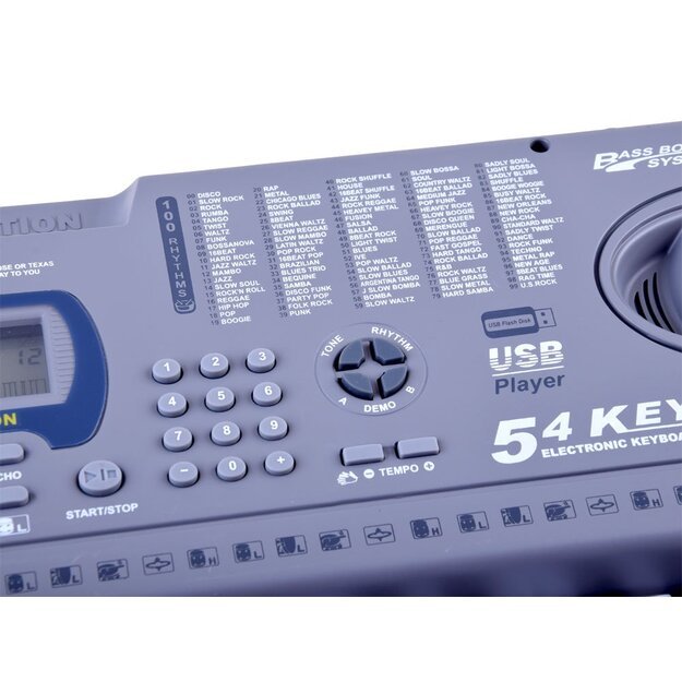 Vaikiškas pianinas 54 klavišas MQ-808USB
