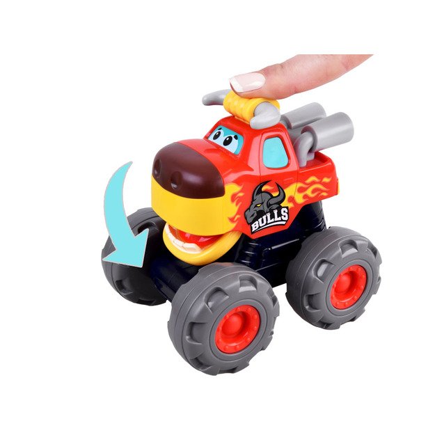 Žaislinis automobilis monstras bulius vaikams 