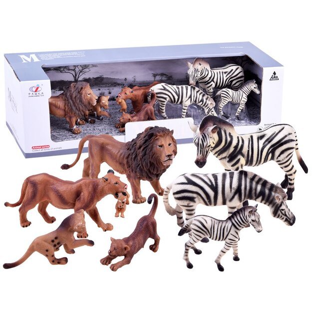Safari gyvūnų figūrėlių rinkinys
