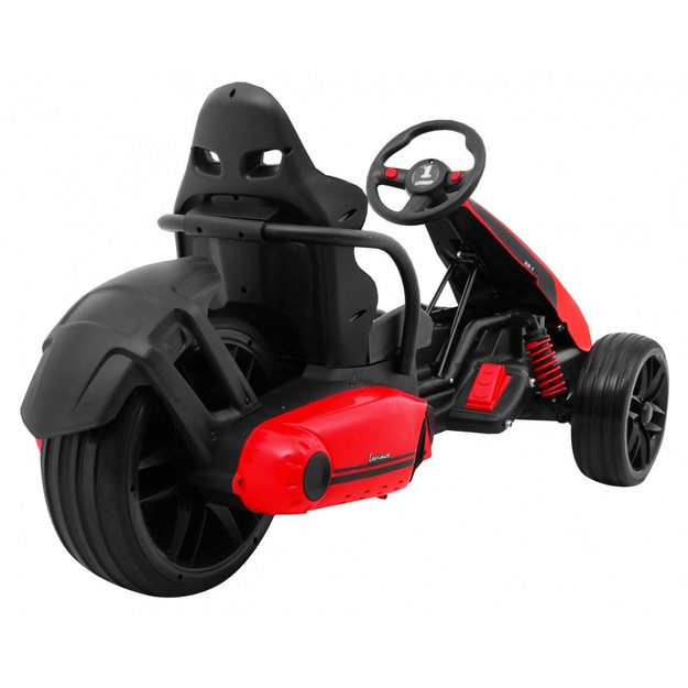 Vienvietis elektrinis sportinis automobilis bolidas Bolid XR-1 vaikams, raudonas