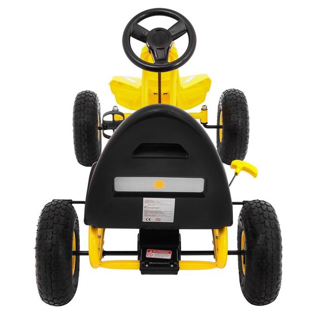 Pedalais minamas kartingas vaikams Gokart Chamiopn, geltonas