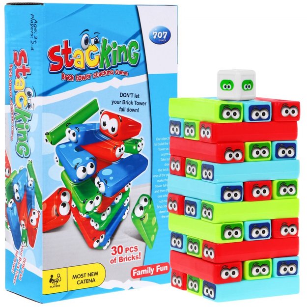 Arkadinis stalo žaidimas vaikams „Jenga Junior“ 