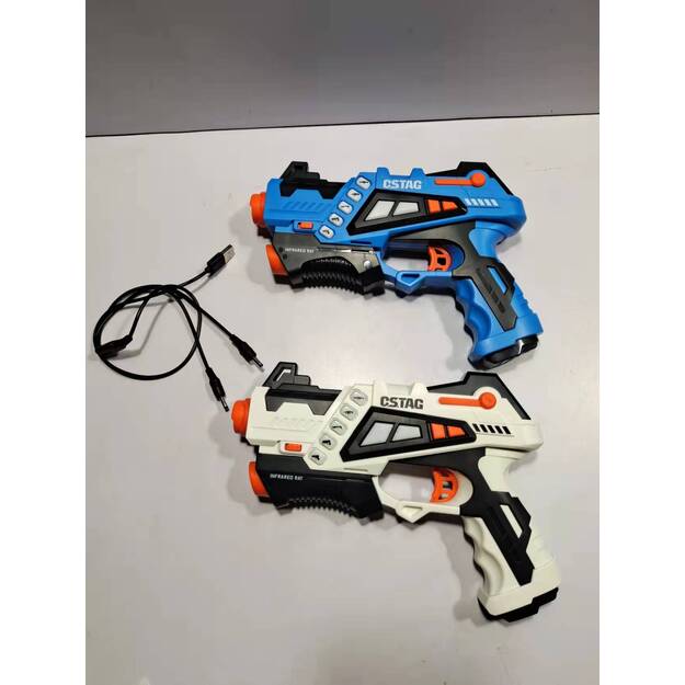 Dviejų lazerinių ginklų rinkinys vaikams 