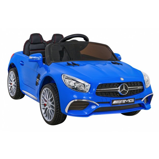 Vienvietis elektromobilis vaikams Mercedes AMG SL65 S, mėlynas
