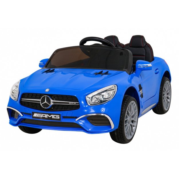 Vienvietis elektromobilis vaikams Mercedes AMG SL65 S, mėlynas