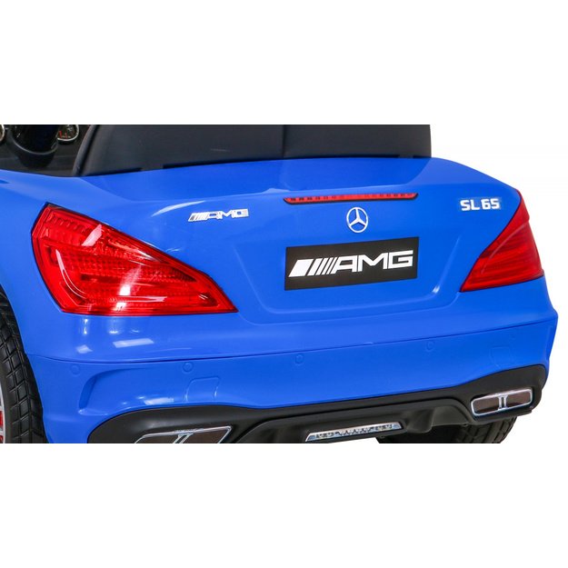 Vienvietis elektromobilis vaikams Mercedes AMG SL65 S, mėlynas
