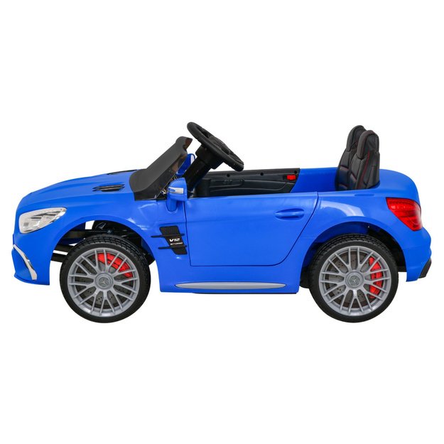 Vienvietis elektromobilis vaikams Mercedes AMG SL65 S, mėlynas