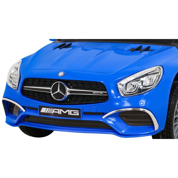 Vienvietis elektromobilis vaikams Mercedes AMG SL65 S, mėlynas
