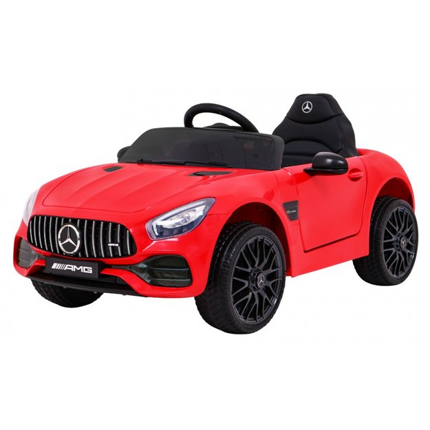 Vienvietis elektromobilis vaikams Mercedes Benz GT, raudonas