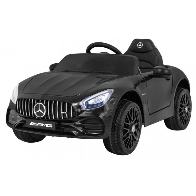 Vienvietis elektromobilis vaikams Mercedes Benz GT, juodas