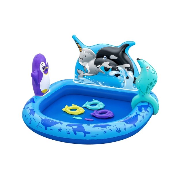 Pripučiamas baseinas vaikams „Sea Adventure“ 134x131x73cm, BESTWAY