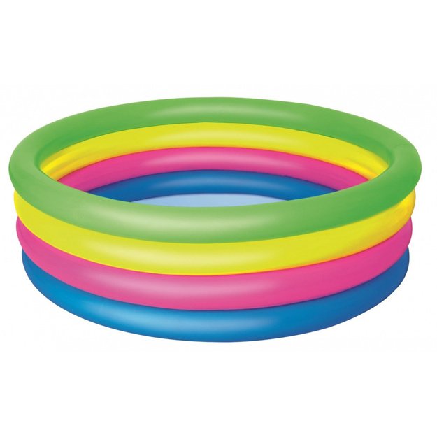 Pripučiamas baseinas vaikams 157x46cm Bestway, spalvotas