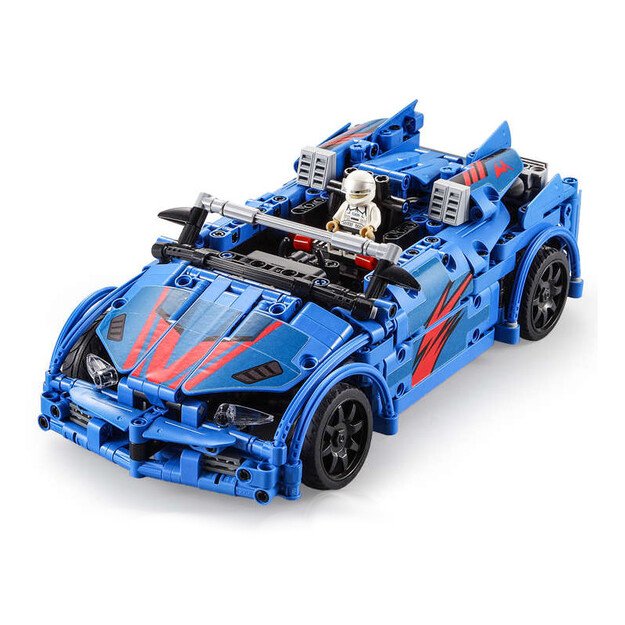 Nuotoliniu būdu valdomas Crush Racing Car automobilio konstruktorius 585 el. 