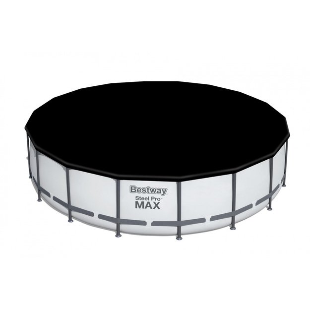 Plieninis karkasinis sodo baseino Pro MAX rinkinys 549x122cm, Bestway