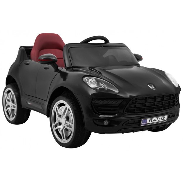 Vienvietis elektromobilis vaikams Turbo-S, juodas