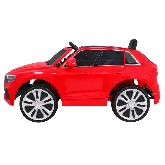 Vienvietis elektrinis džipas vaikams Audi Q8 LIFT, raudonas