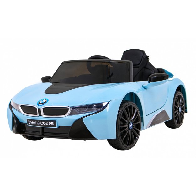 Vienvietis elektromobilis vaikams BMW I8 Lift, mėlynas