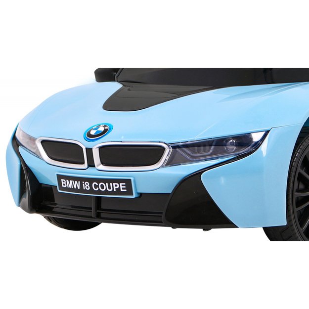 Vienvietis elektromobilis vaikams BMW I8 Lift, mėlynas