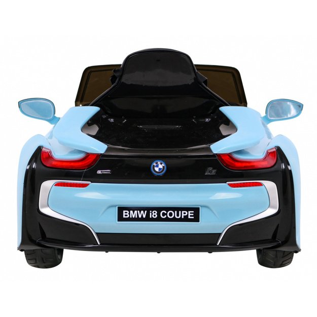 Vienvietis elektromobilis vaikams BMW I8 Lift, mėlynas