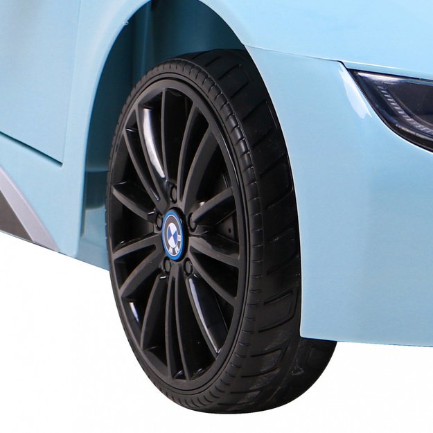 Vienvietis elektromobilis vaikams BMW I8 Lift, mėlynas