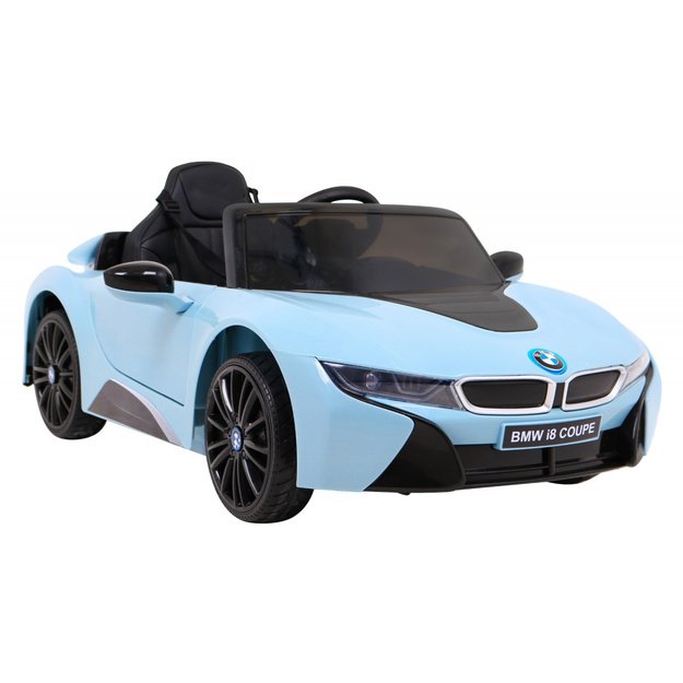 Vienvietis elektromobilis vaikams BMW I8 Lift, mėlynas