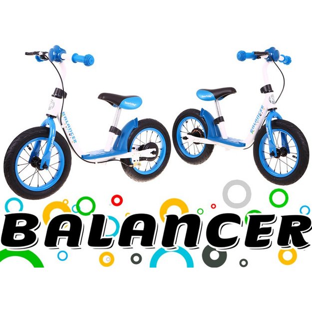 Vaikiškas balansinis dviratis „SporTrike Balancer“, mėlynas